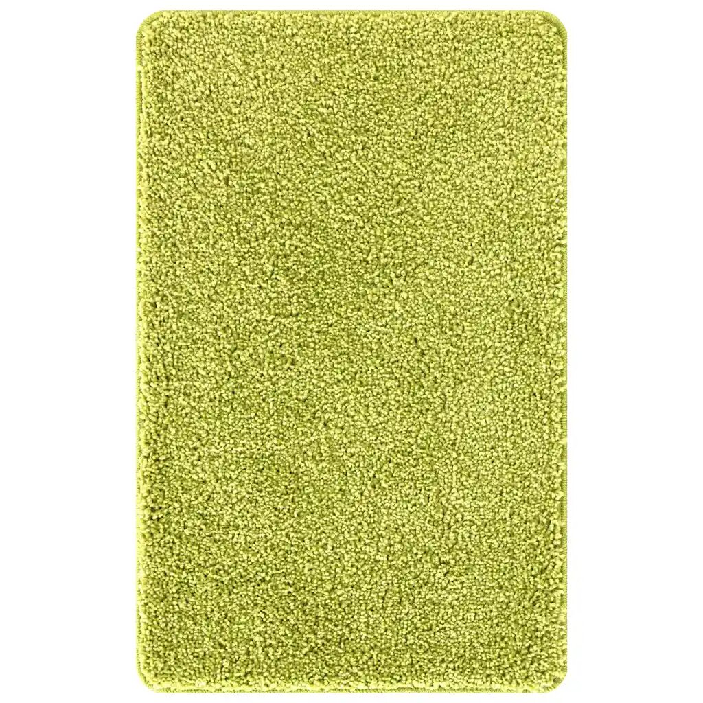 vidaXL Protišmyková kúpeľňová podložka Zelená 50 x 80 cm PP