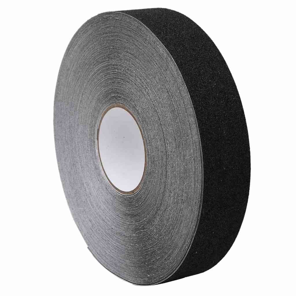 vidaXL Protišmyková páska čierna 005x50 m PVC