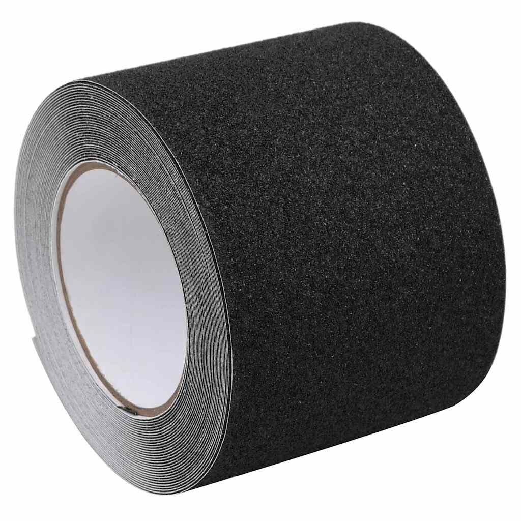 vidaXL Protišmyková páska čierna 01x10 m PVC