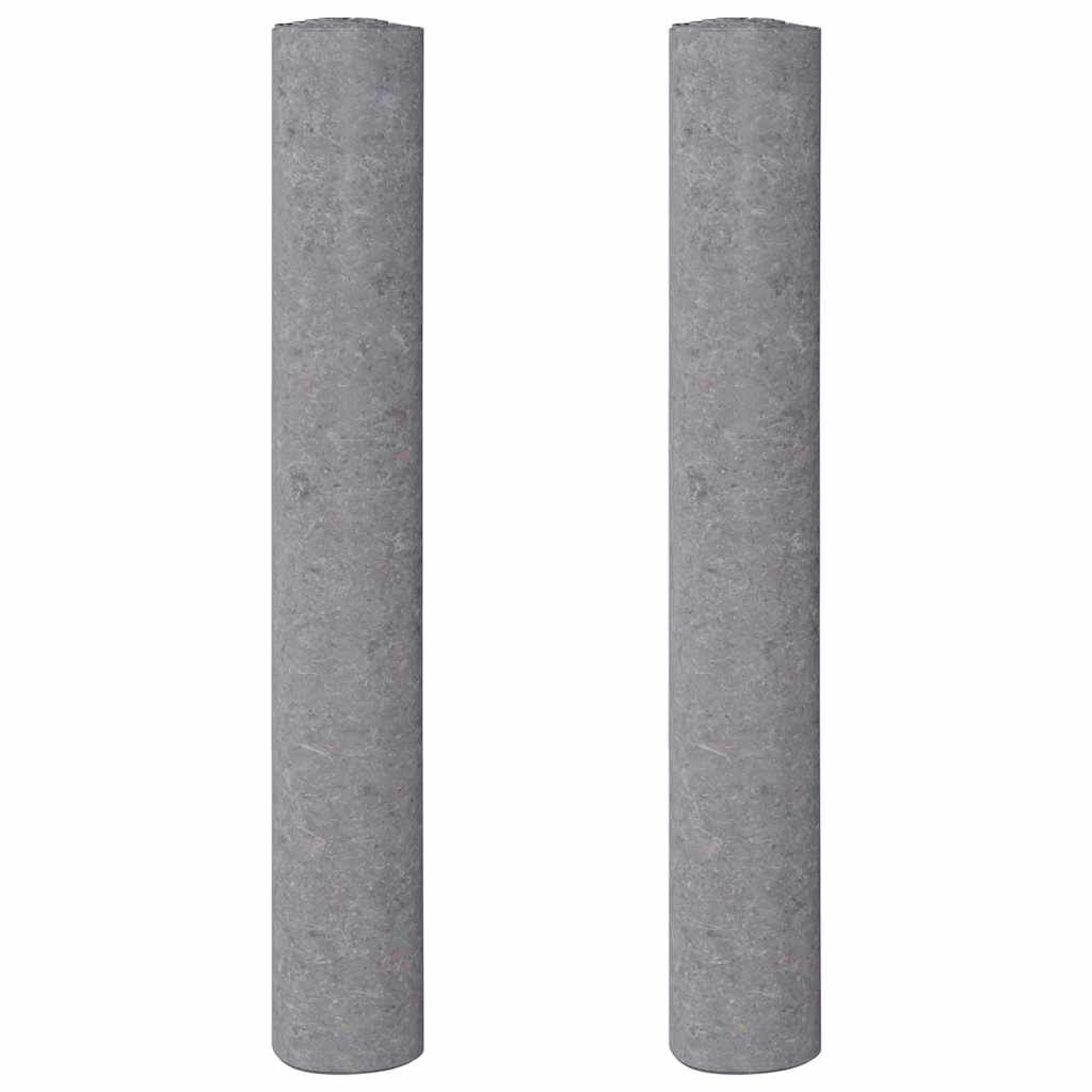 vidaXL Protišmykové maliarske flísy 2 ks 10 m 180 g/m² sivé