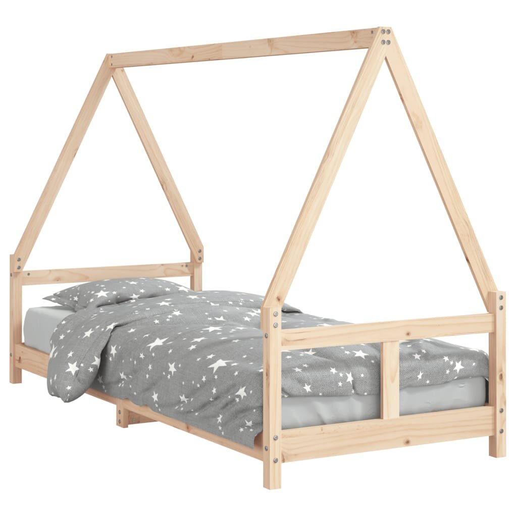 vidaXL Rám detskej postele 80x200 cm masívna borovica