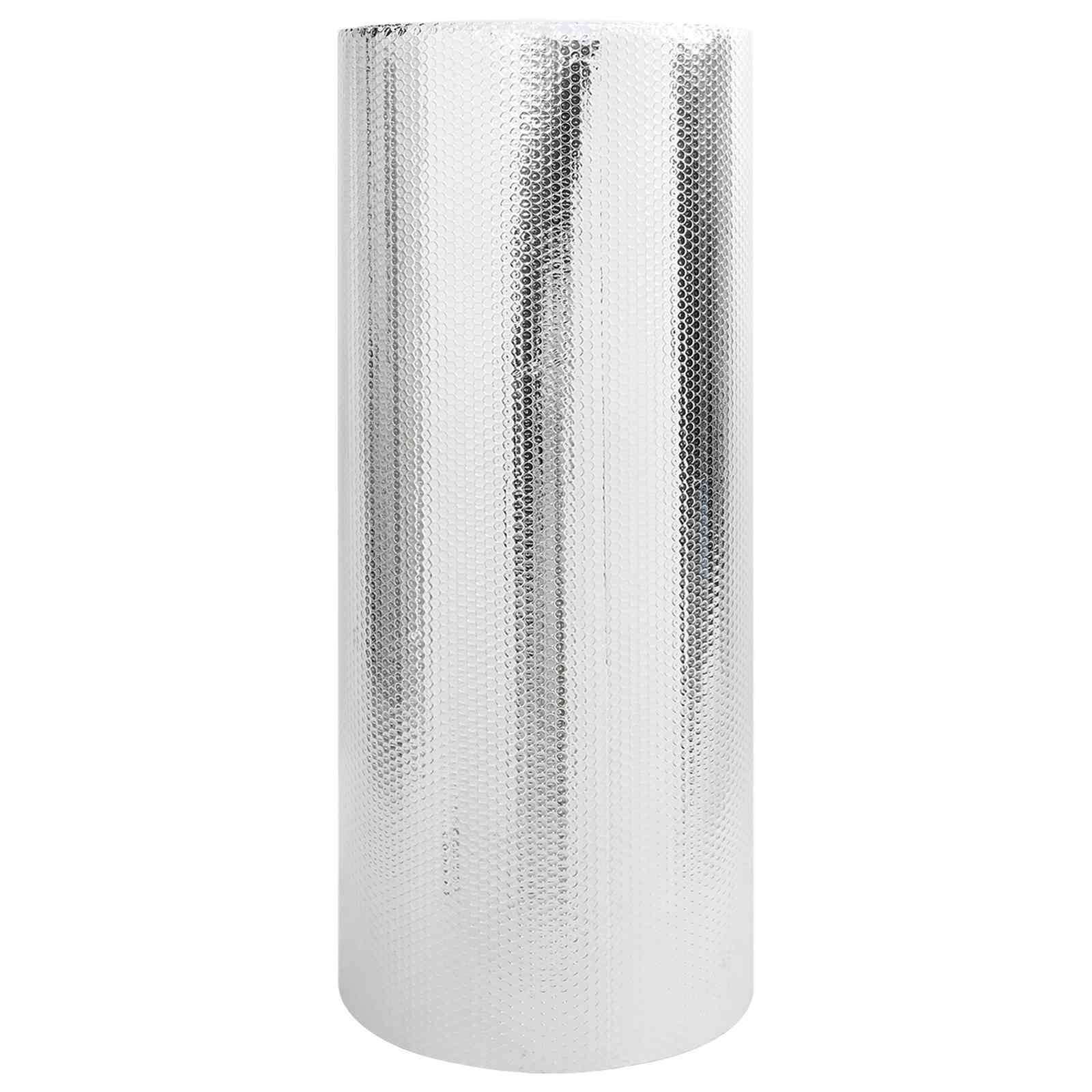 vidaXL Reflexná fólia za radiátor Strieborná 30 x 1 m Polyetylén