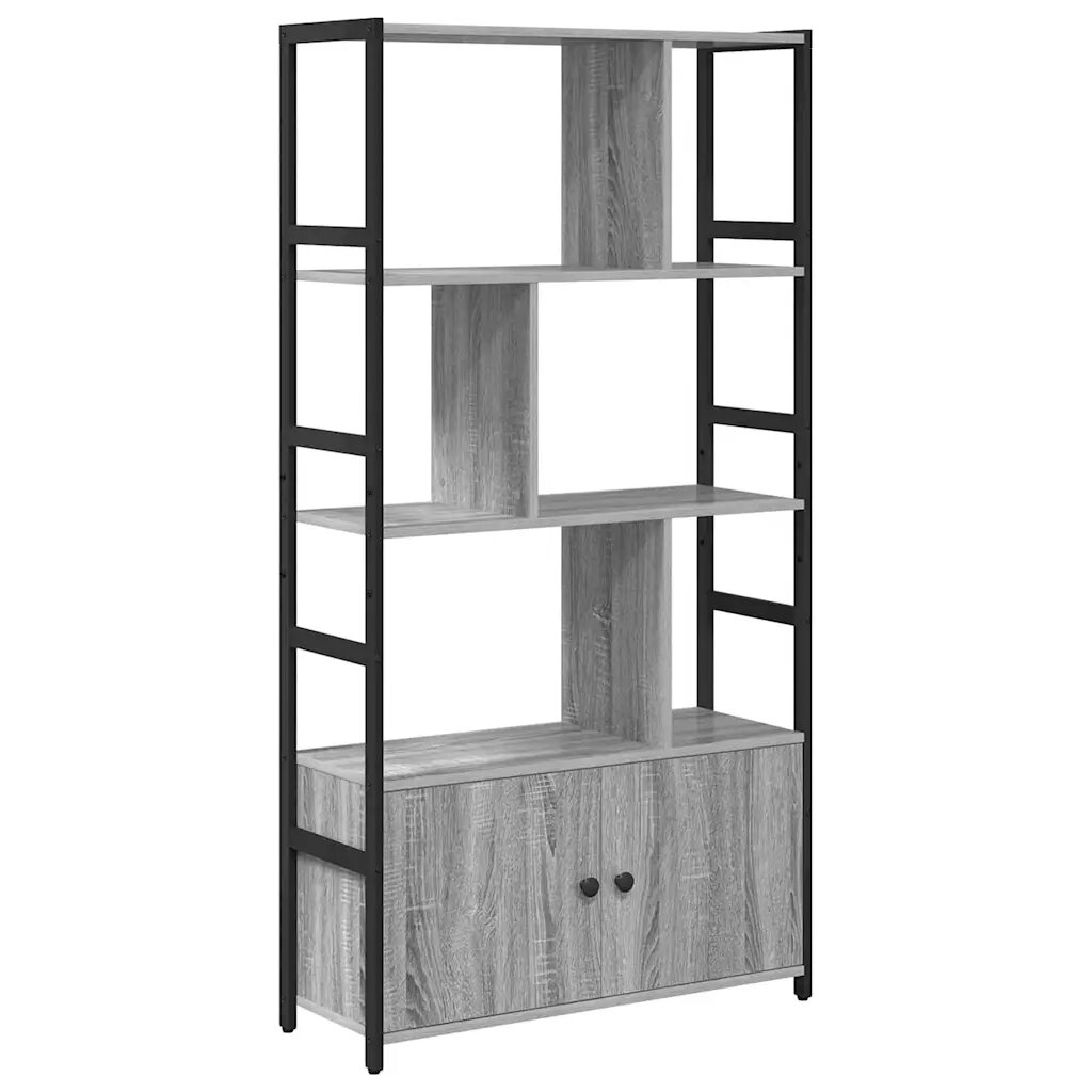 vidaXL Regál na knihy 80 x 30 x 1555 cm Kompozitné drevo