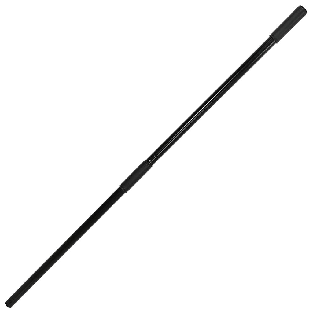 vidaXL Rukoväť na vidly Ø35x1275 čierna oceľ