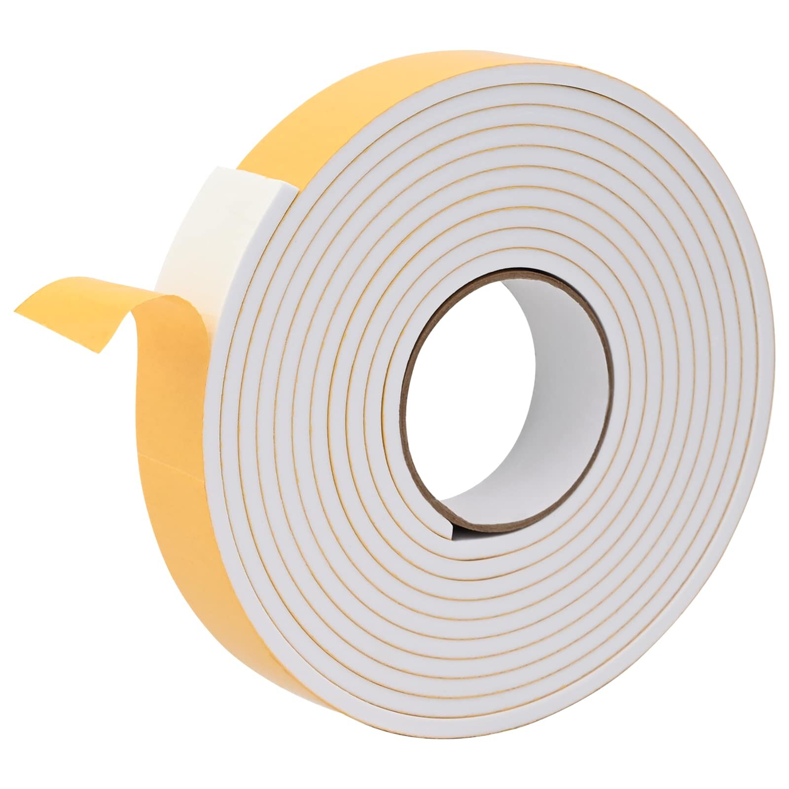 vidaXL Samolepiaca penová páska 20 ks Biela 30mm x 5m CR Pena