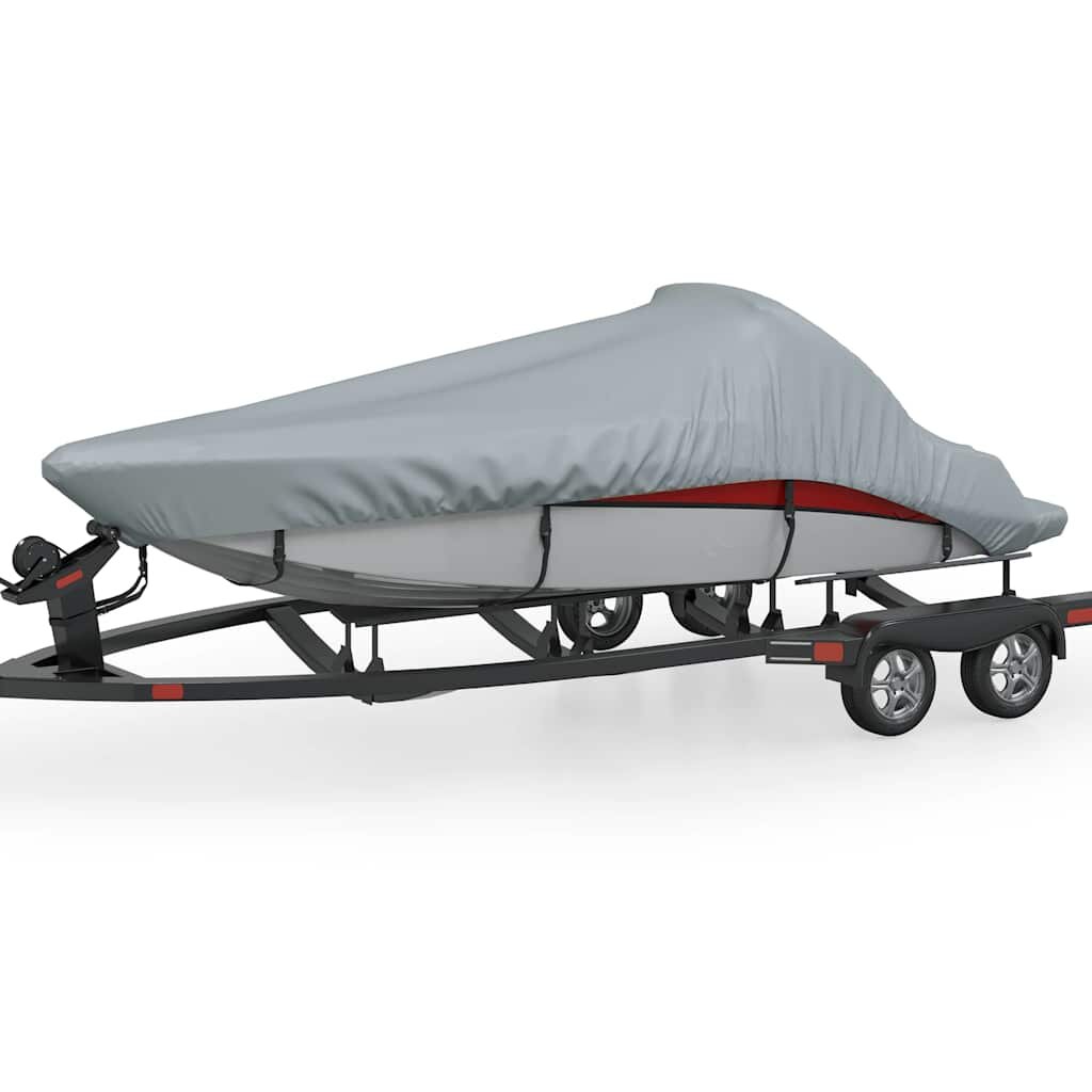 vidaXL Šedá pokrývka pre čln dĺžka 427-488 cm šírka173 cm