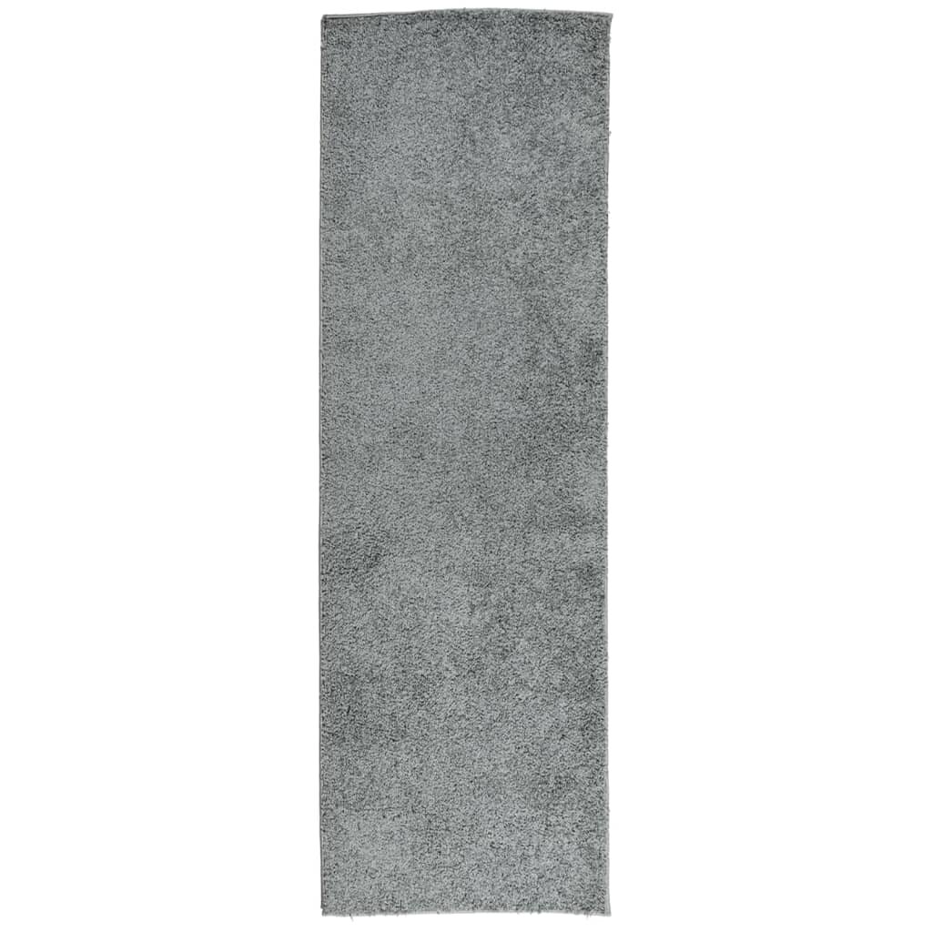 vidaXL Shaggy koberec PAMPLONA vysoký vlas moderný zelený 80x250 cm
