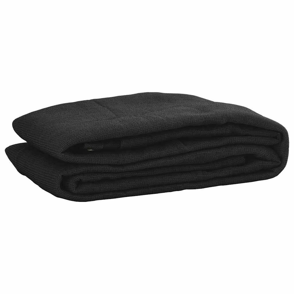 vidaXL Sieť na prívesný vozík čierna 2x3 m HDPE