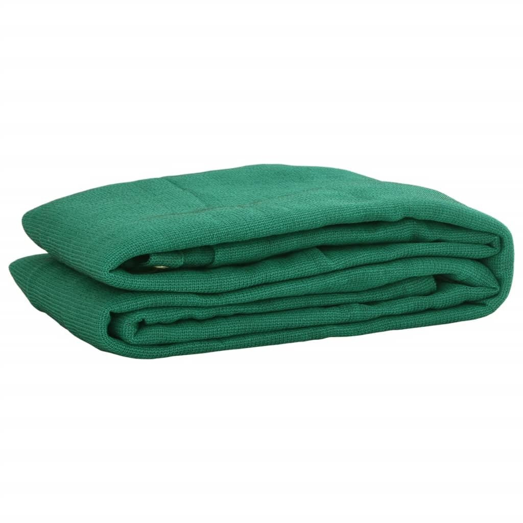 vidaXL Sieť na prívesný vozík zelená 25x45 m HDPE