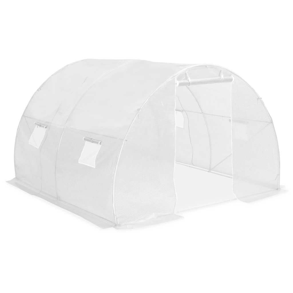 vidaXL Skleník 9 m² 300x300x200 cm