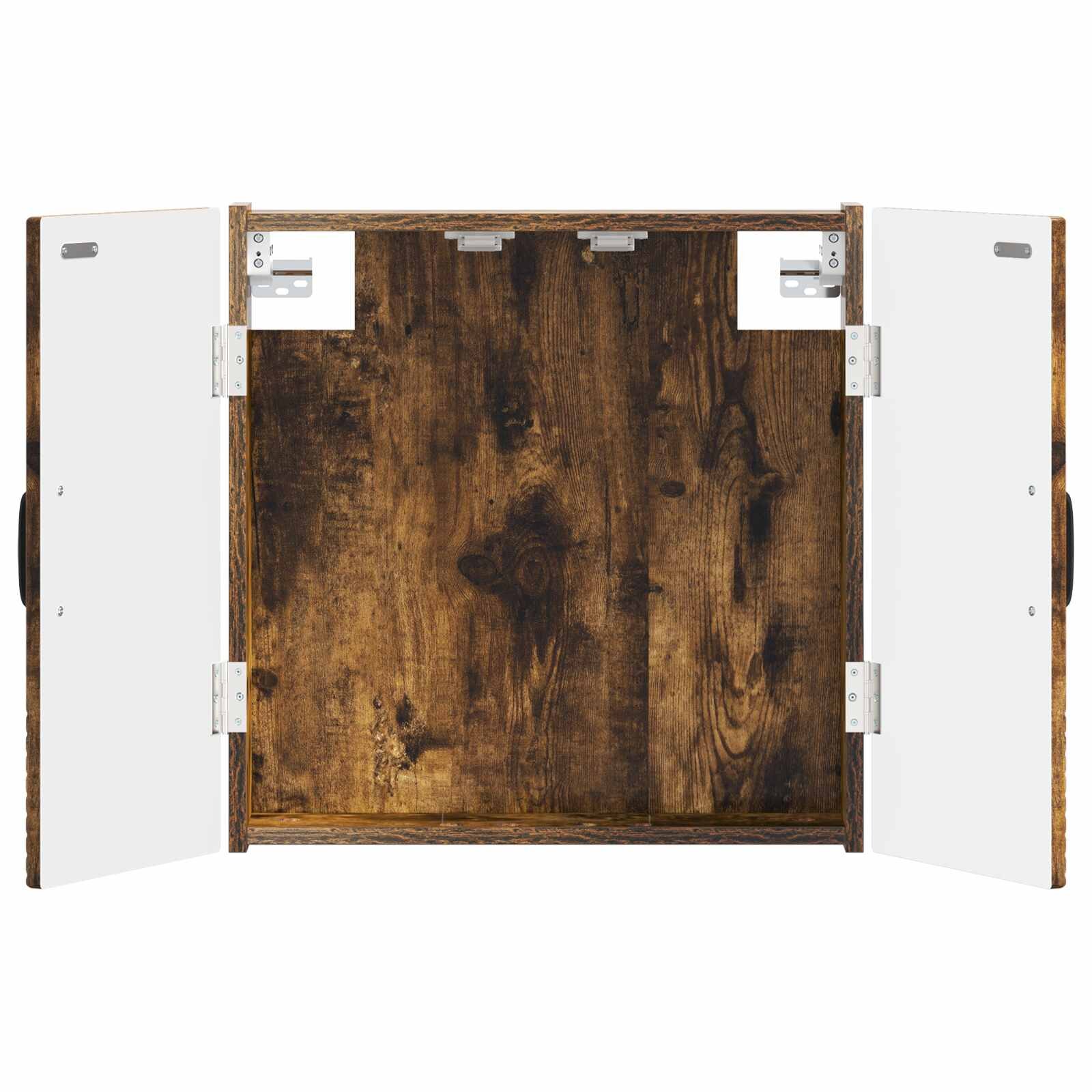 vidaXL Skriňa na terč HOORN Dymový dub 525 x 105 x 535 cm