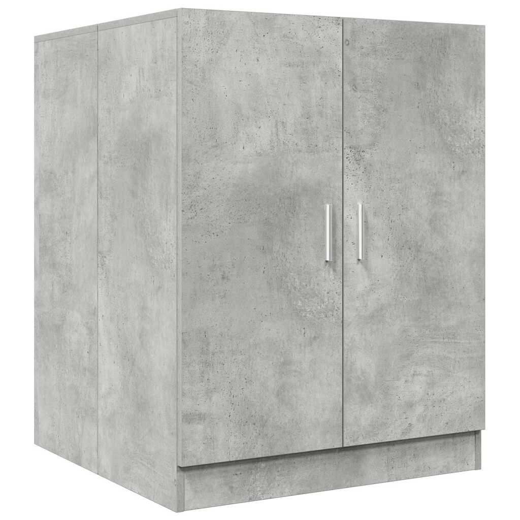 vidaXL Skrinka na práčku betónovo-sivá 705x715x915 cm
