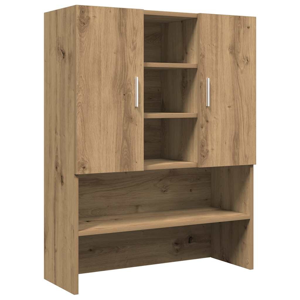 vidaXL Skrinka na práčku dub artisan 705x255x90 cm