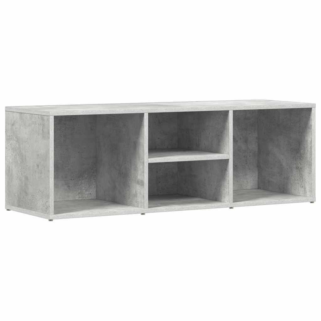 vidaXL Skrinka na topánky betónová sivá 102x35x35 cm kompozitné drevo