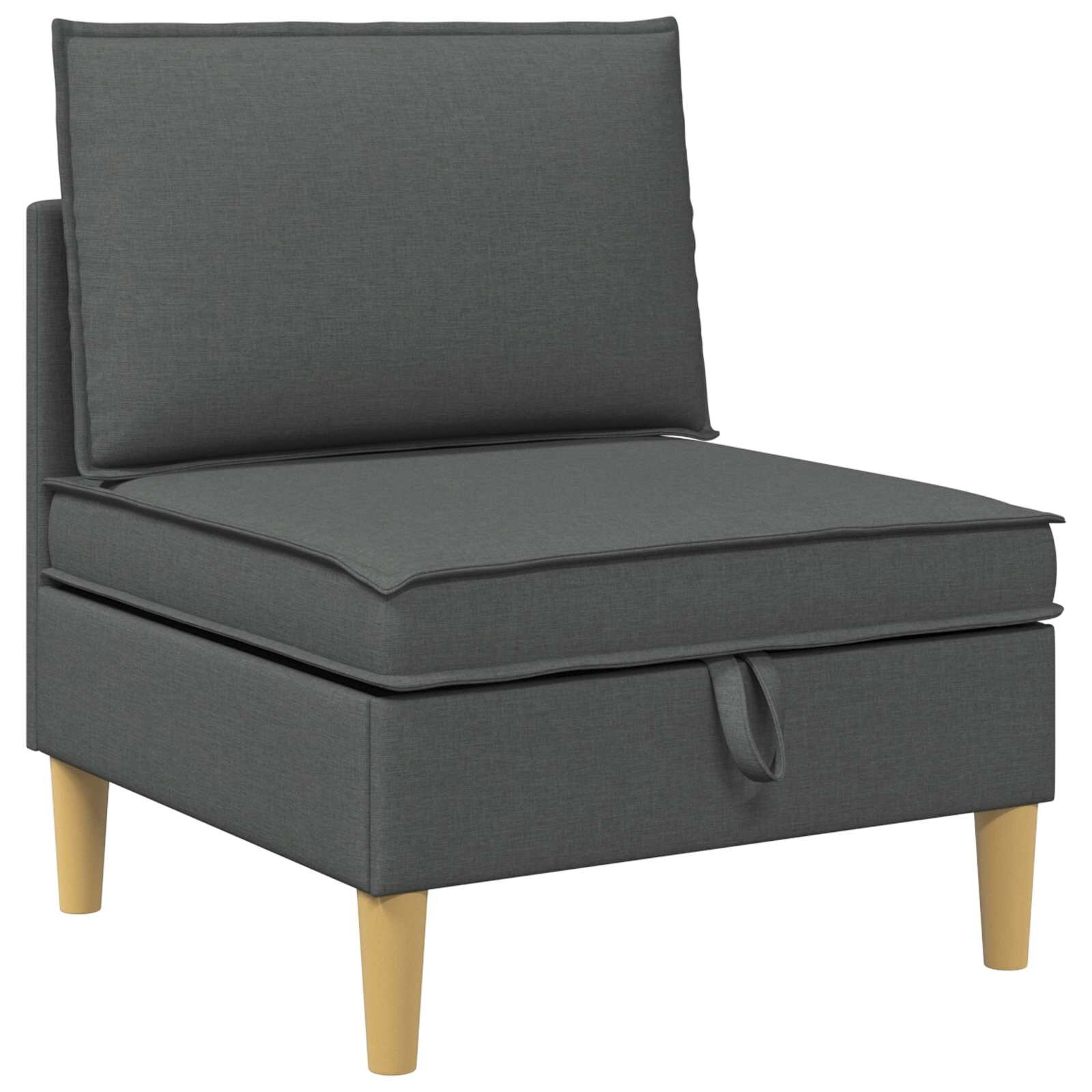 vidaXL Sofa s úložným priestorom Látka
