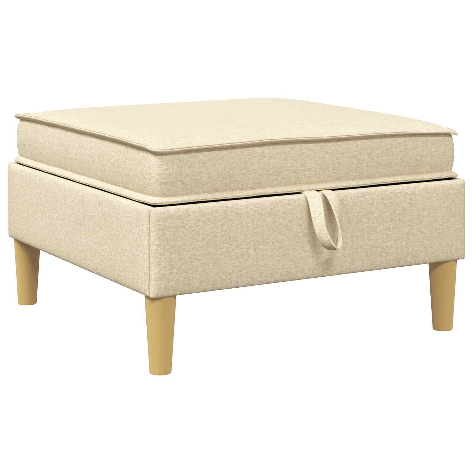 vidaXL Sofa s úložným priestorom Látka
