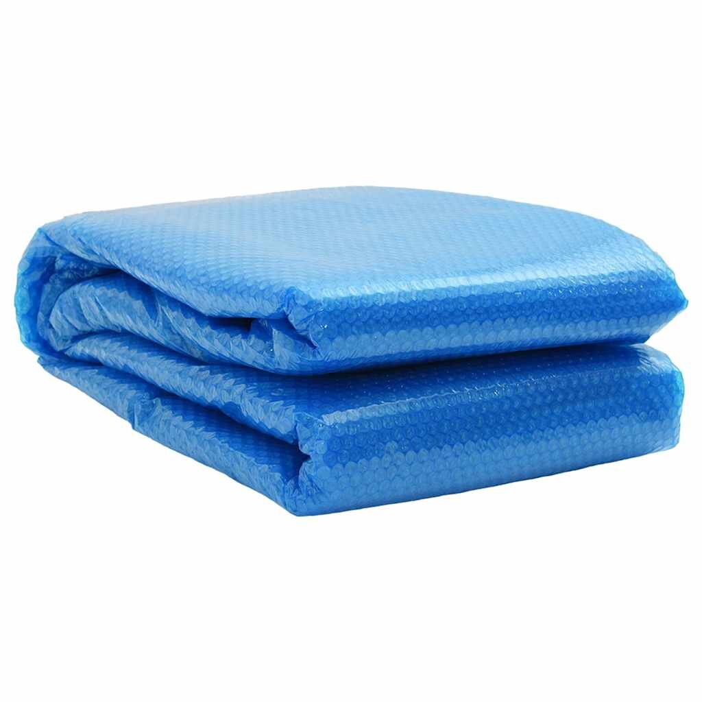 vidaXL Solárny kryt na bazén 800 x 500 cm 01 mm Štvorcový 01 mm PE
