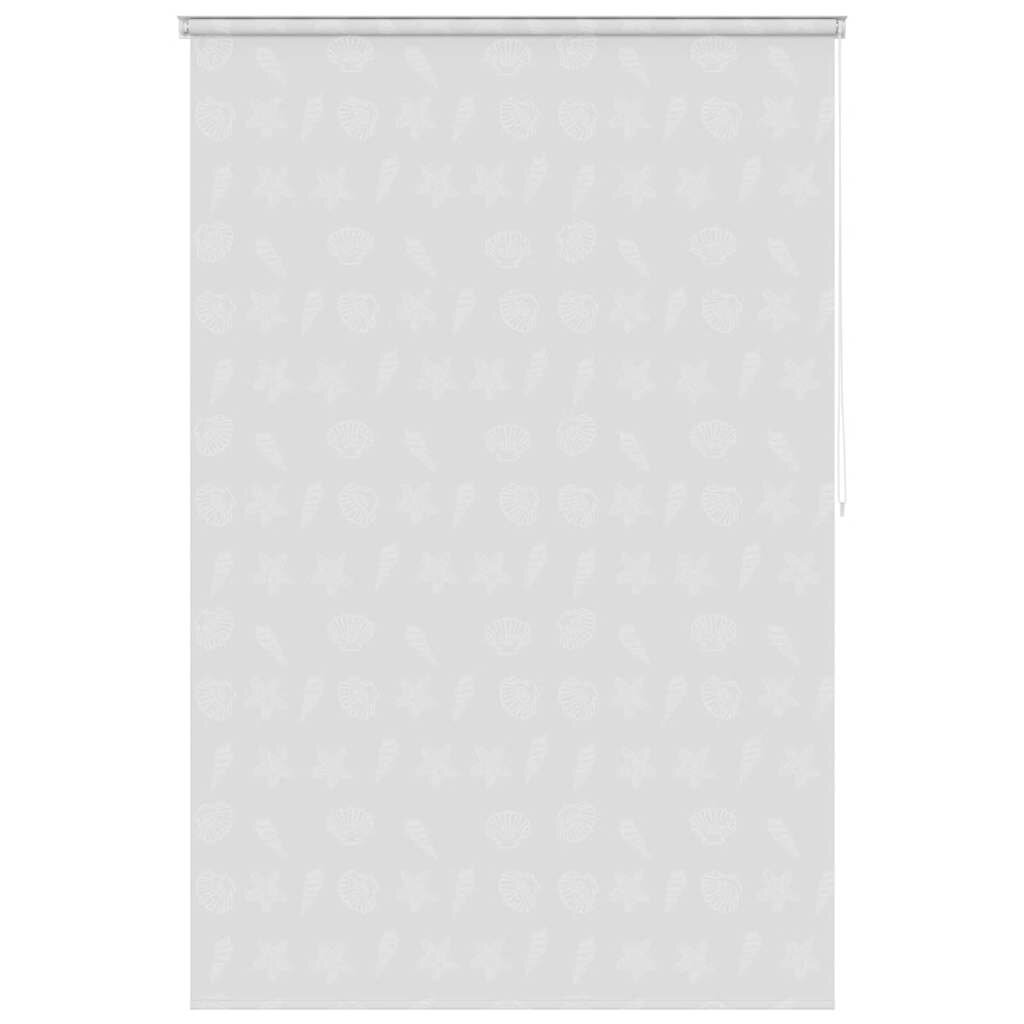 vidaXL Sprchová roleta 160x240 cm morská hviezdica
