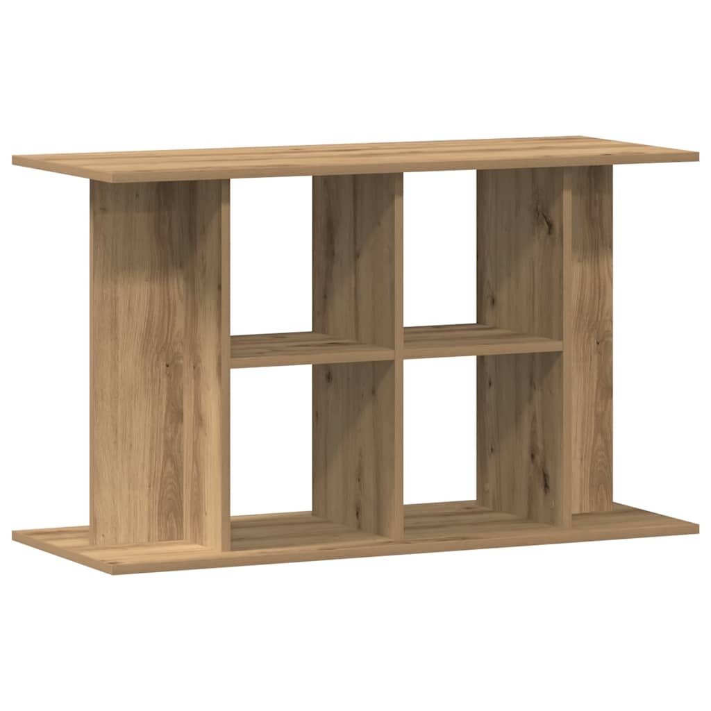 vidaXL Stojan na akvárium dubový remeselný 100x40x60 cm umelé drevo