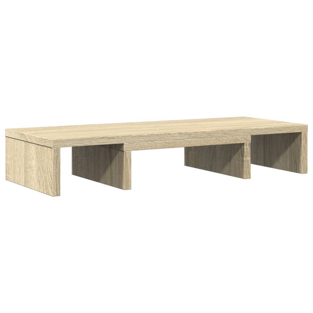 vidaXL Stojan na monitor dub sonoma 60x24x105 cm kompozitné drevo