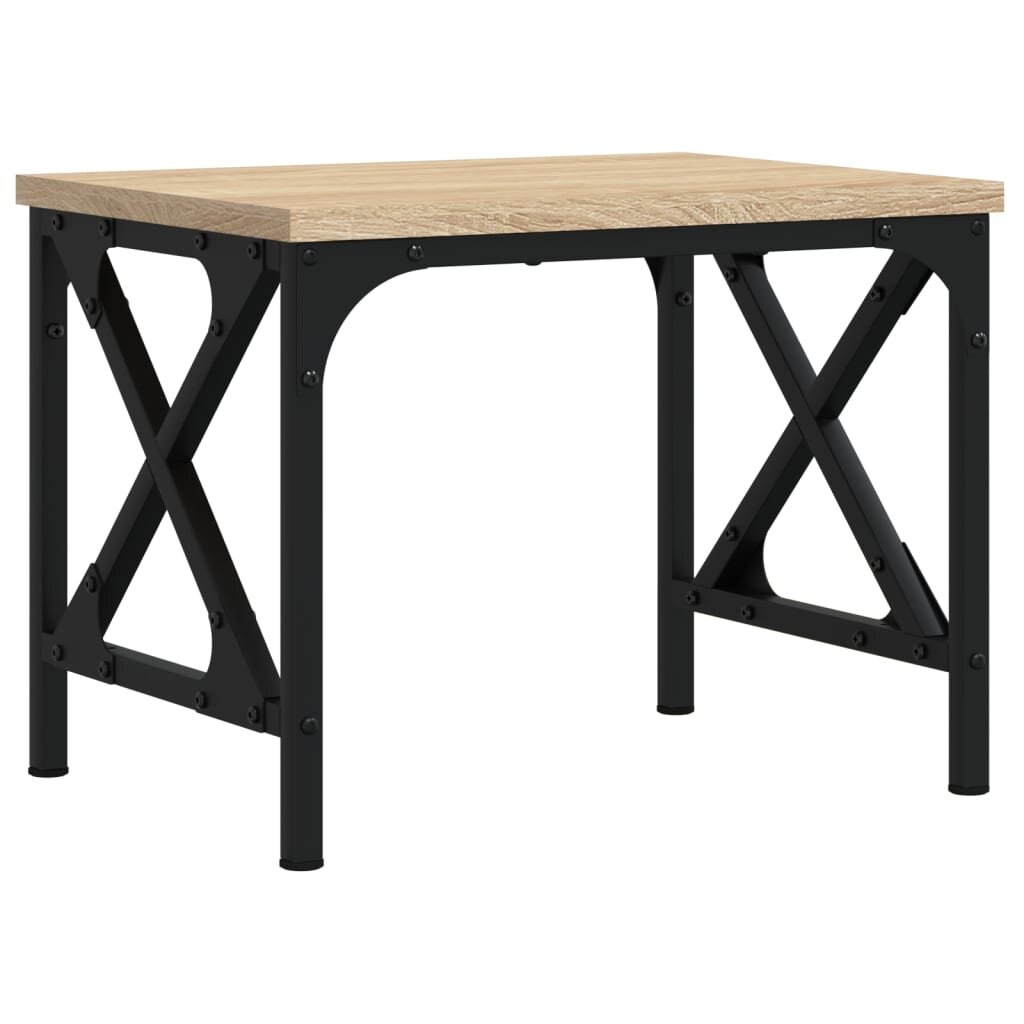 vidaXL Stojan na tlačiareň dub sonoma 40x30x31 cm kompozitné drevo