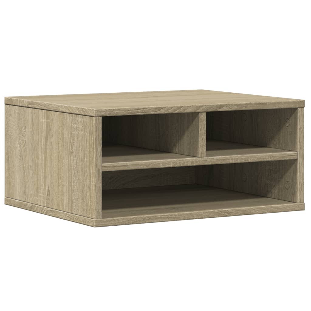 vidaXL Stojan na tlačiareň dub sonoma 49x40x225 cm kompozitné drevo