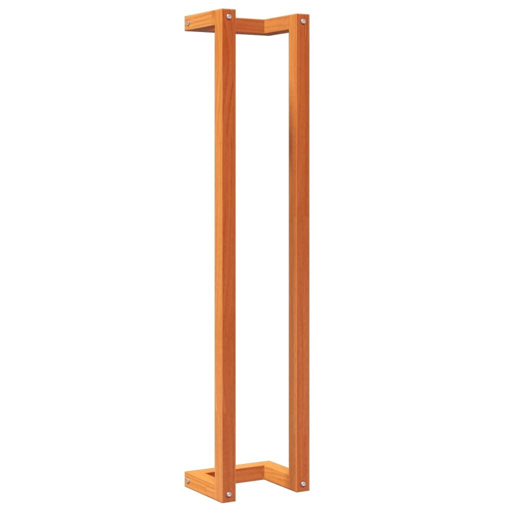 vidaXL Stojan na uteráky voskovo hnedý 23x18x110 cm masívna borovica