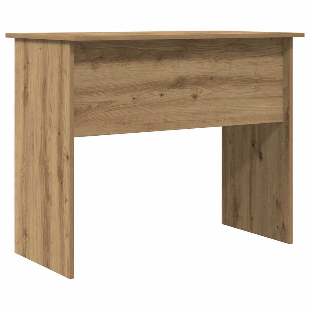 vidaXL Stôl dub artisan 90x50x74 cm kompozitné drevo
