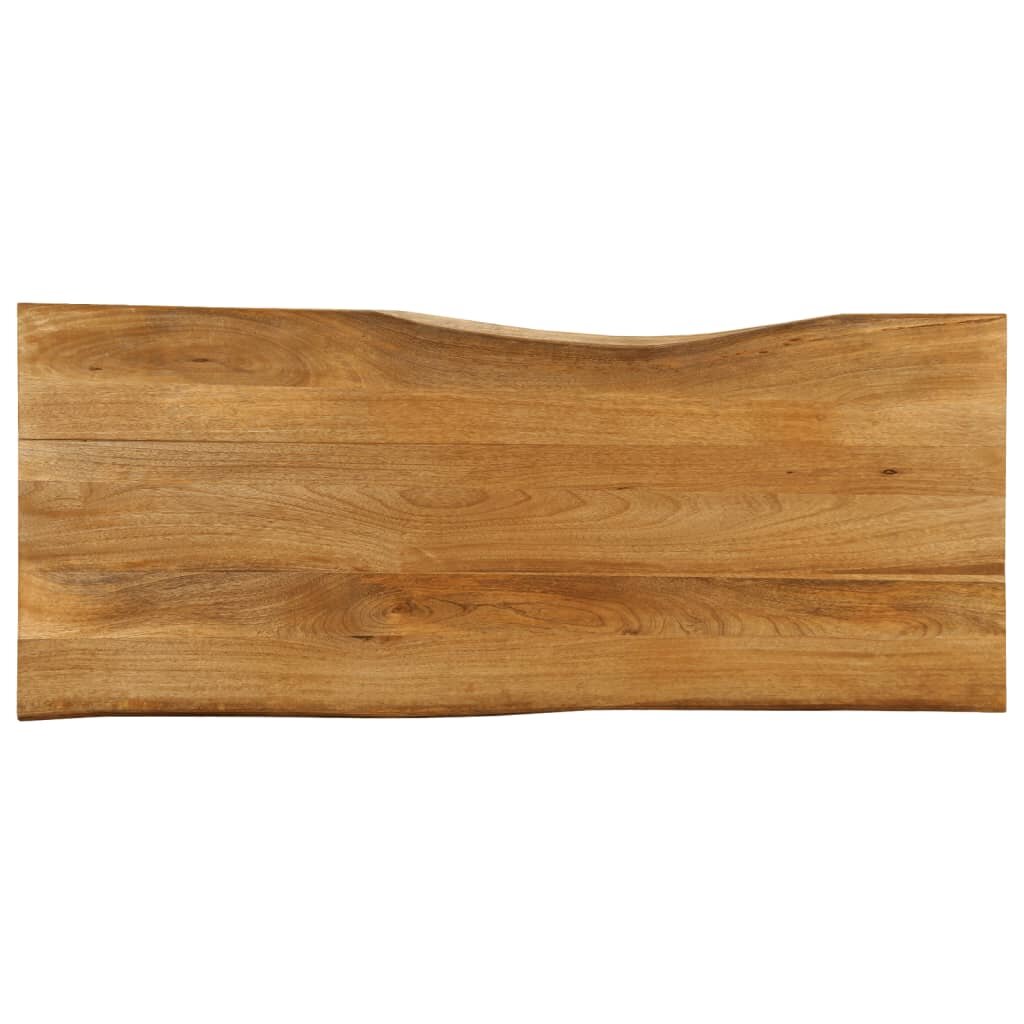 vidaXL Stolová doska 140x60x25 cm živý okraj masívne mango
