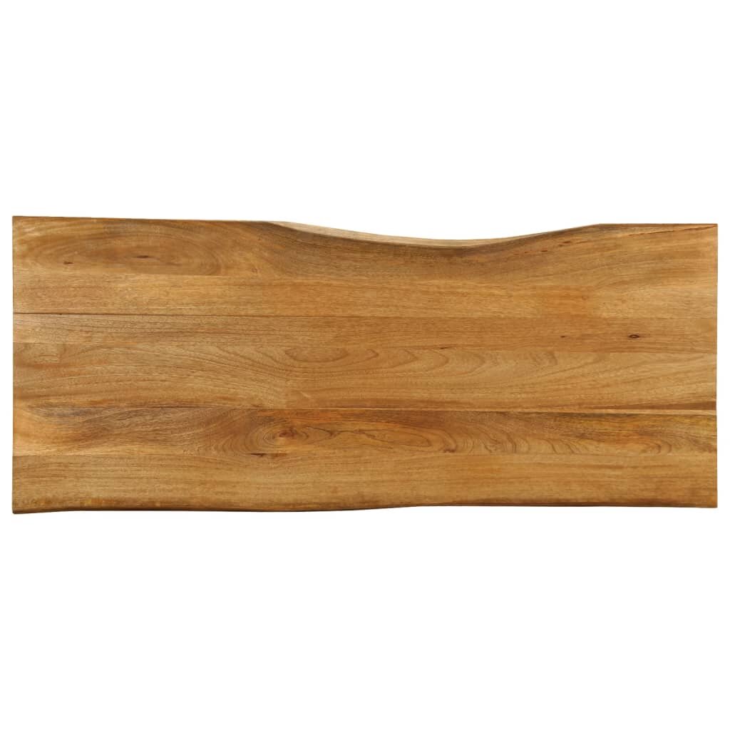 vidaXL Stolová doska 140x60x38 cm živý okraj masívne mango