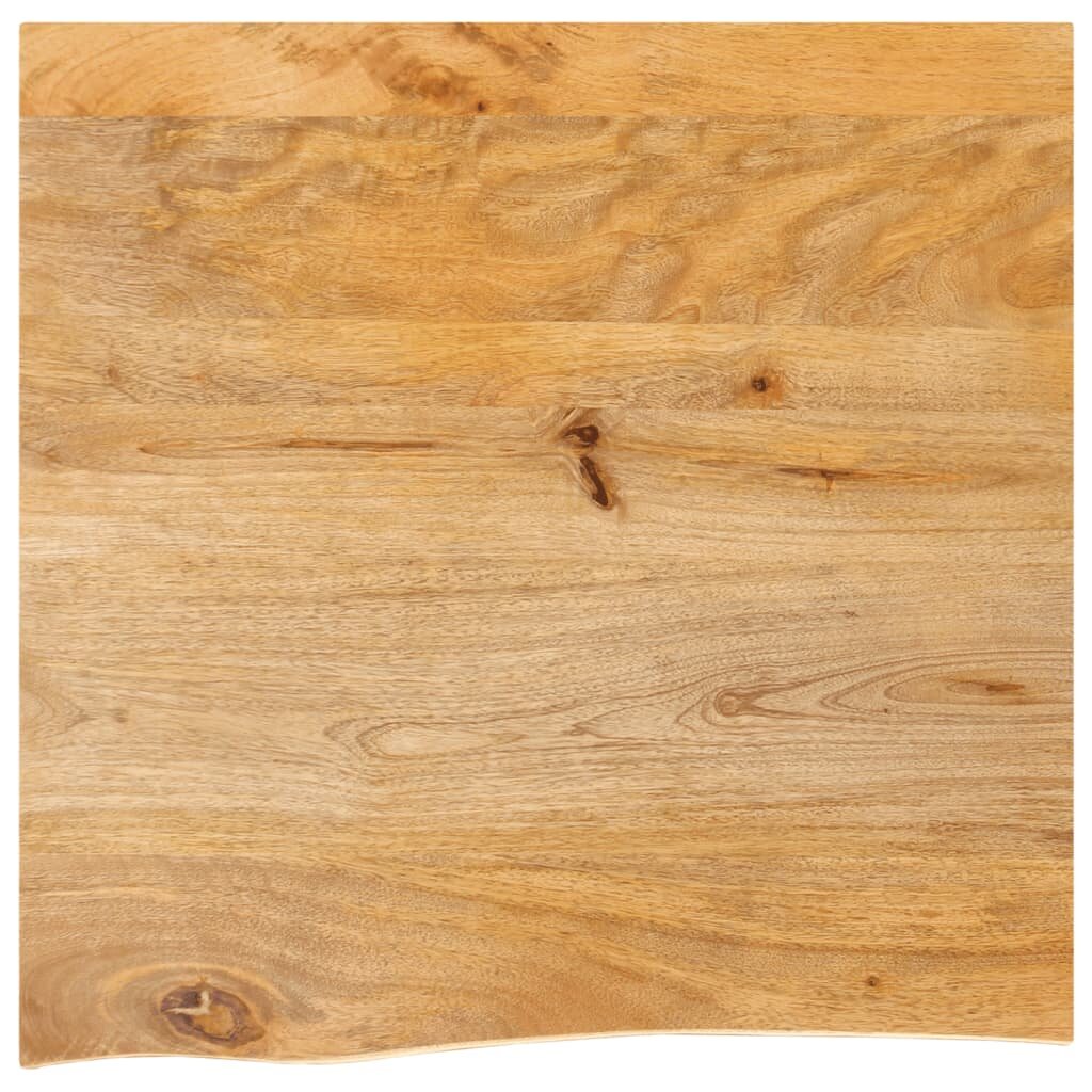 vidaXL Stolová doska živá hrana 60x60x38 cm masívne mango