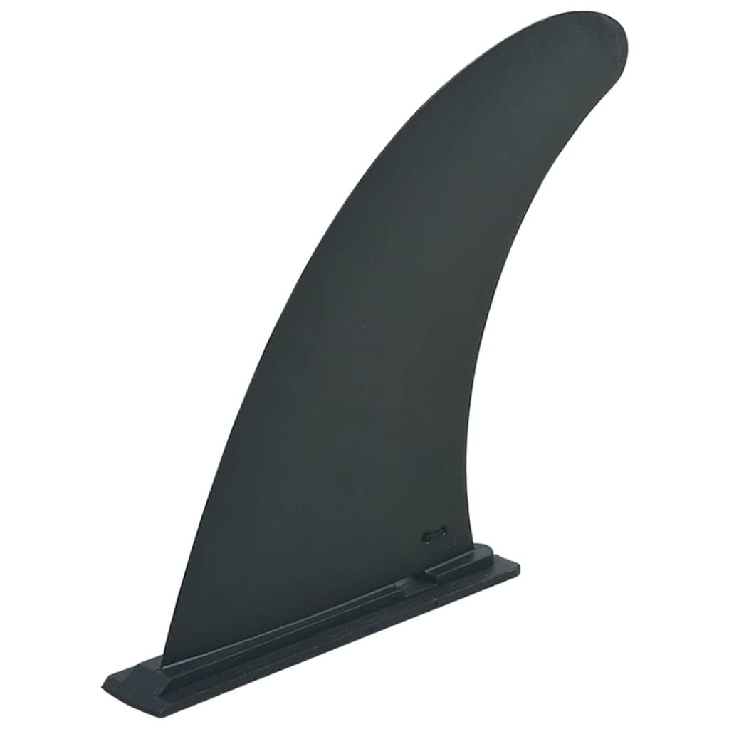 vidaXL Stredová plutva na paddleboard čierna 183x212 cm plastová