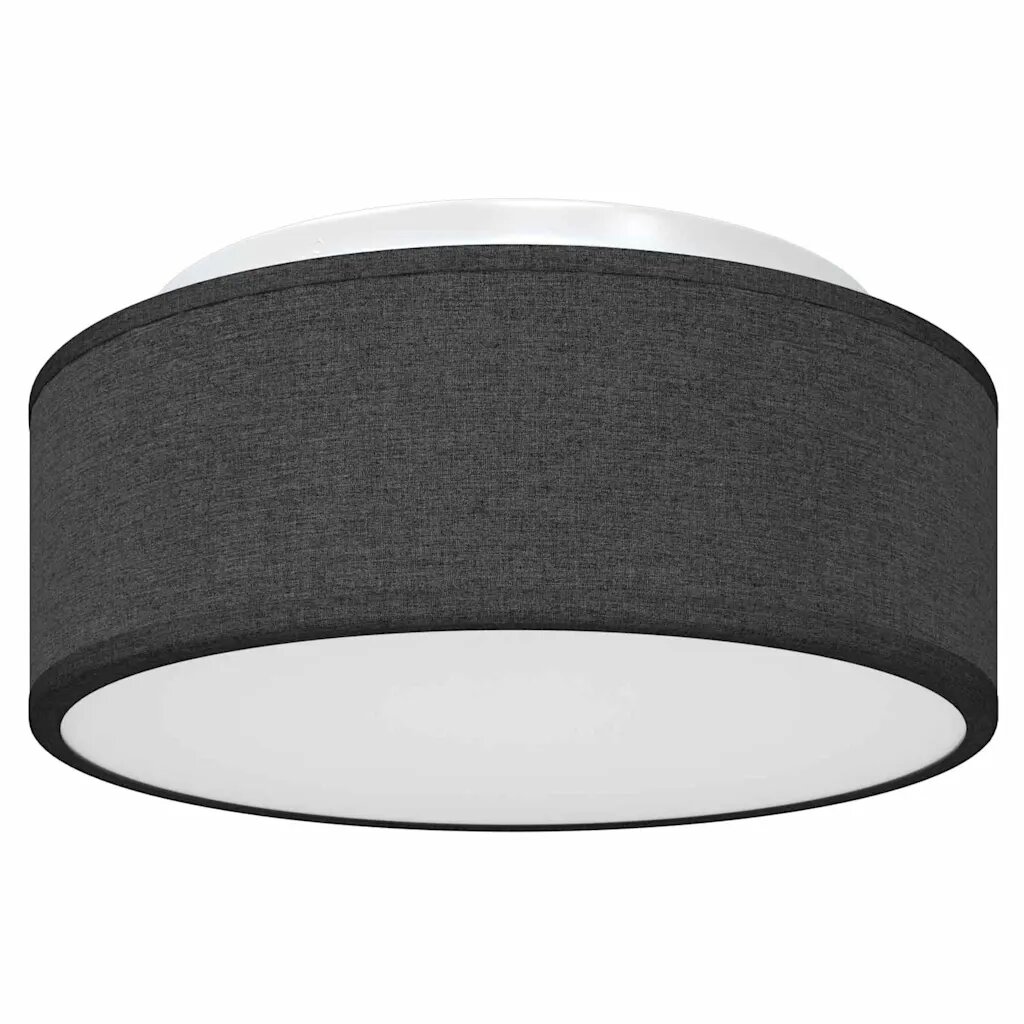 vidaXL Stropná lampa so bodmi Čierna 30 x 30 x 135 cm látka