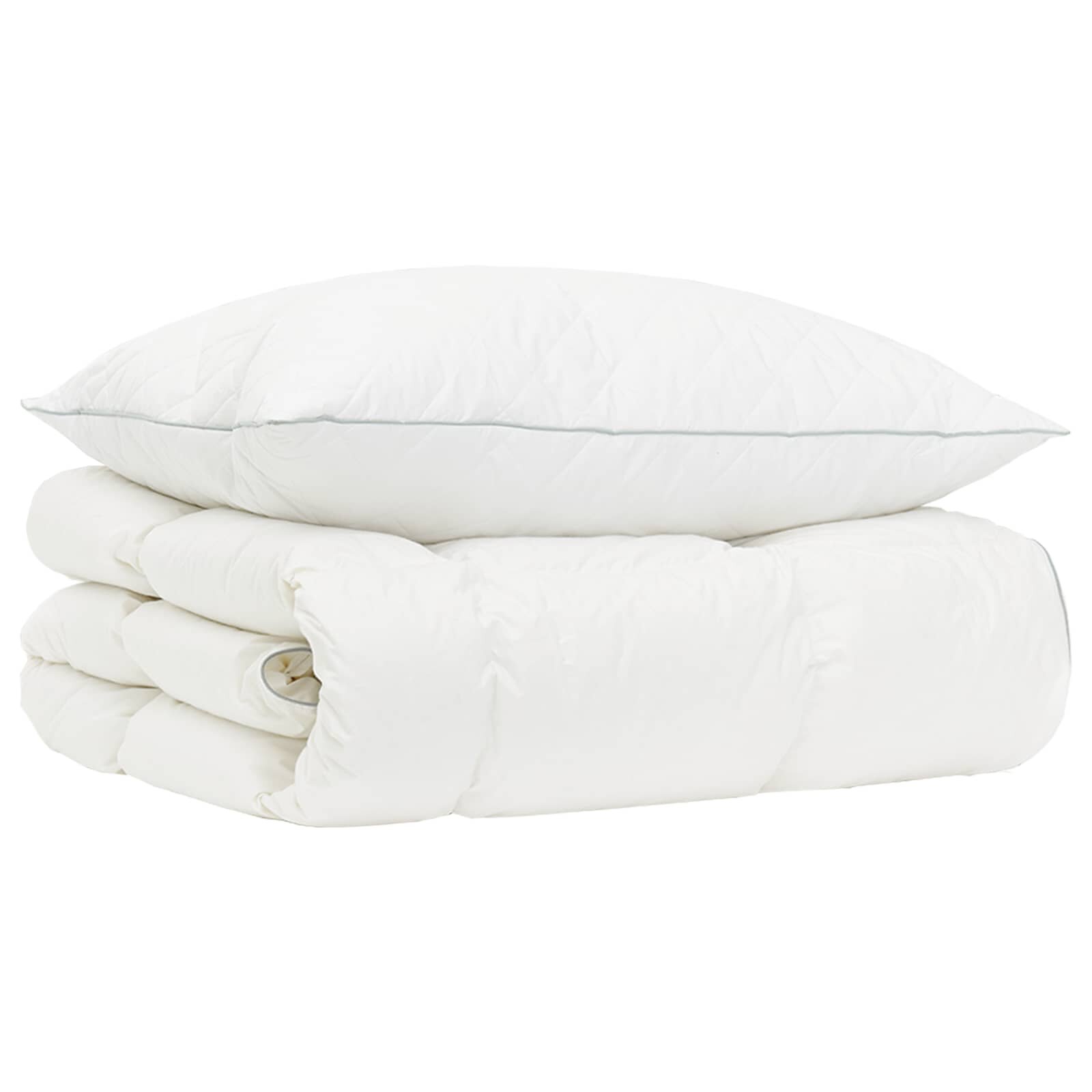 vidaXL Súprava paplónu z 90% husacieho peria FULDA 2 ks 135 x 200 cm