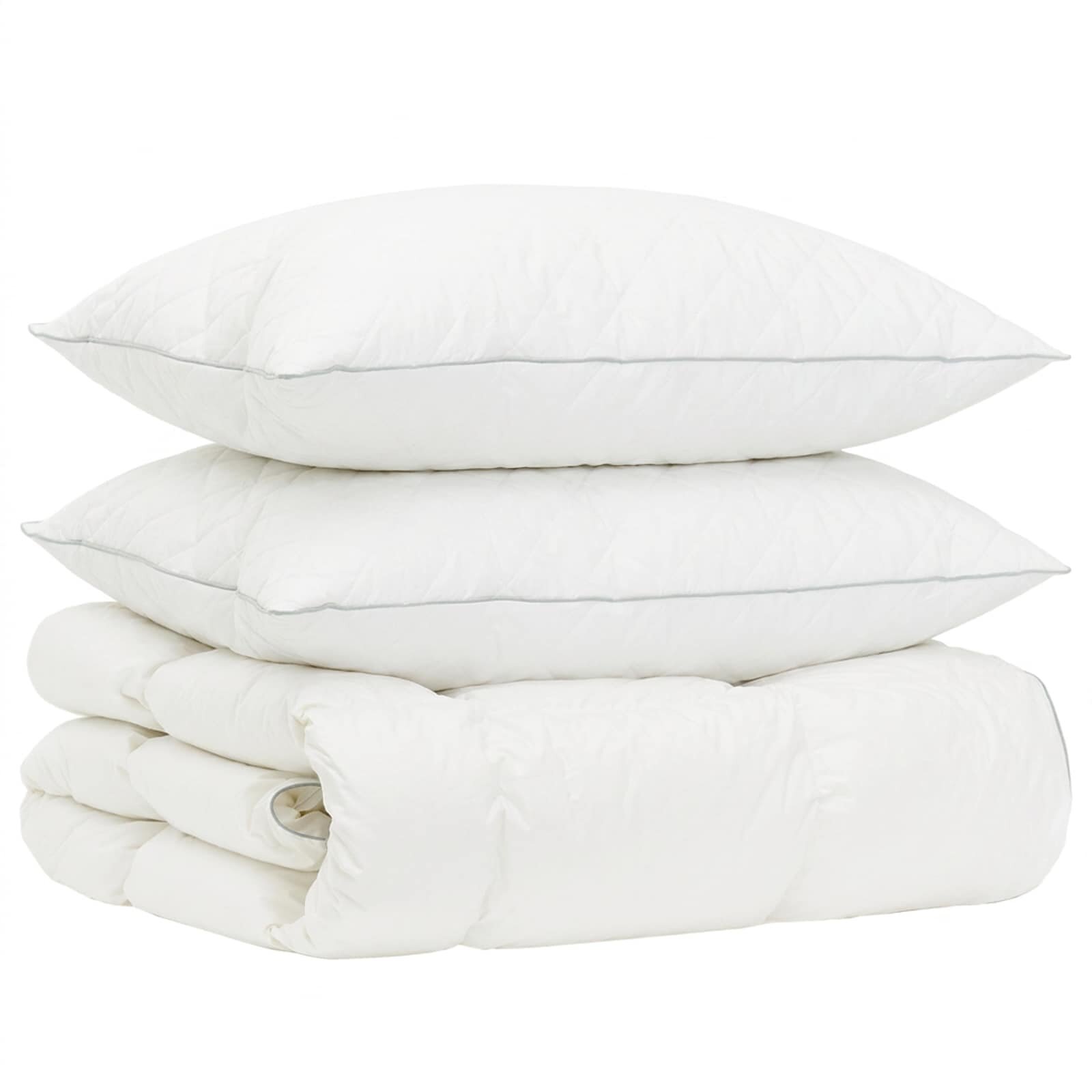 vidaXL Súprava paplónu z 90% husacieho peria FULDA 3 ks 135 x 220 cm