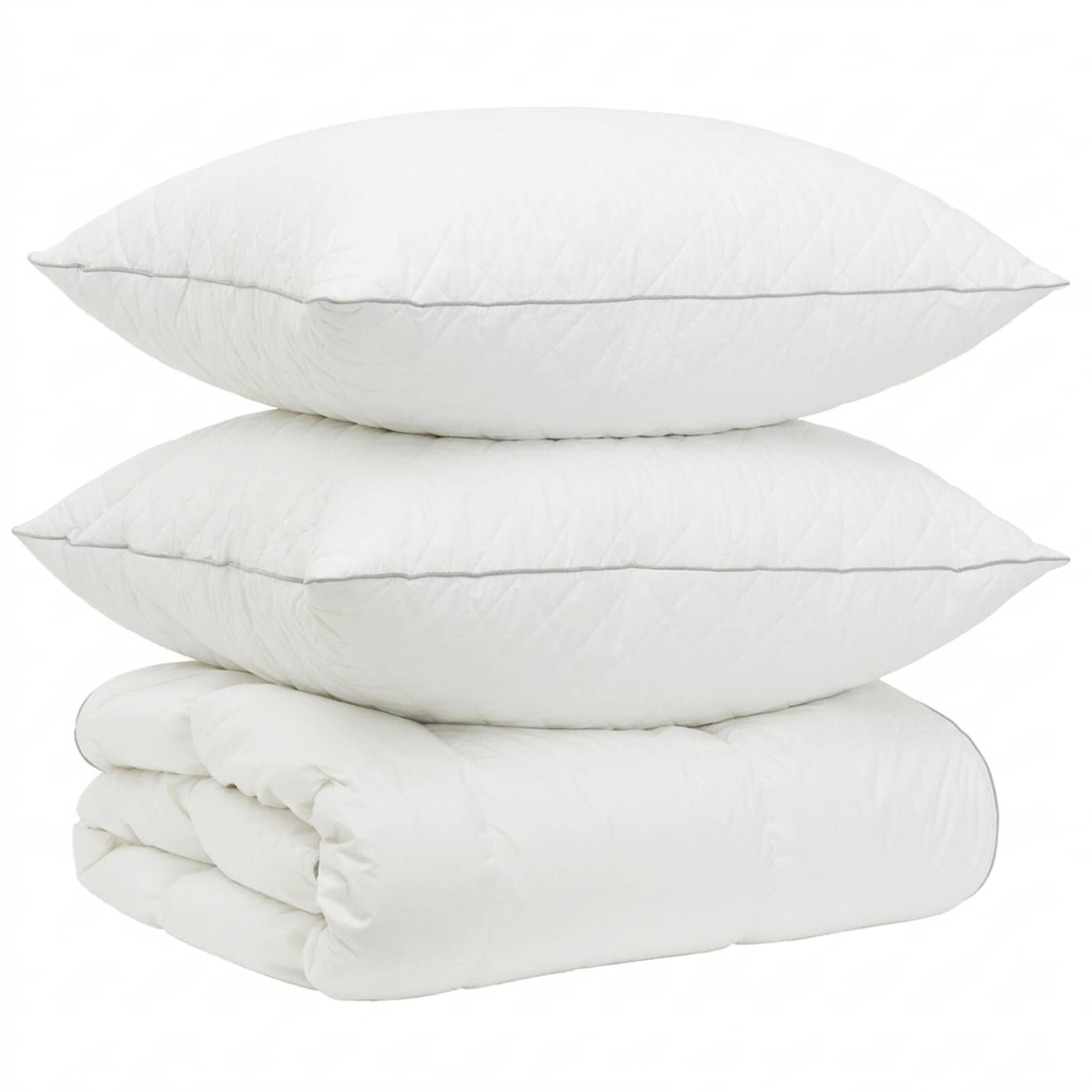 vidaXL Súprava paplónu z 90% husacieho peria FULDA 3 ks 240 x 260 cm