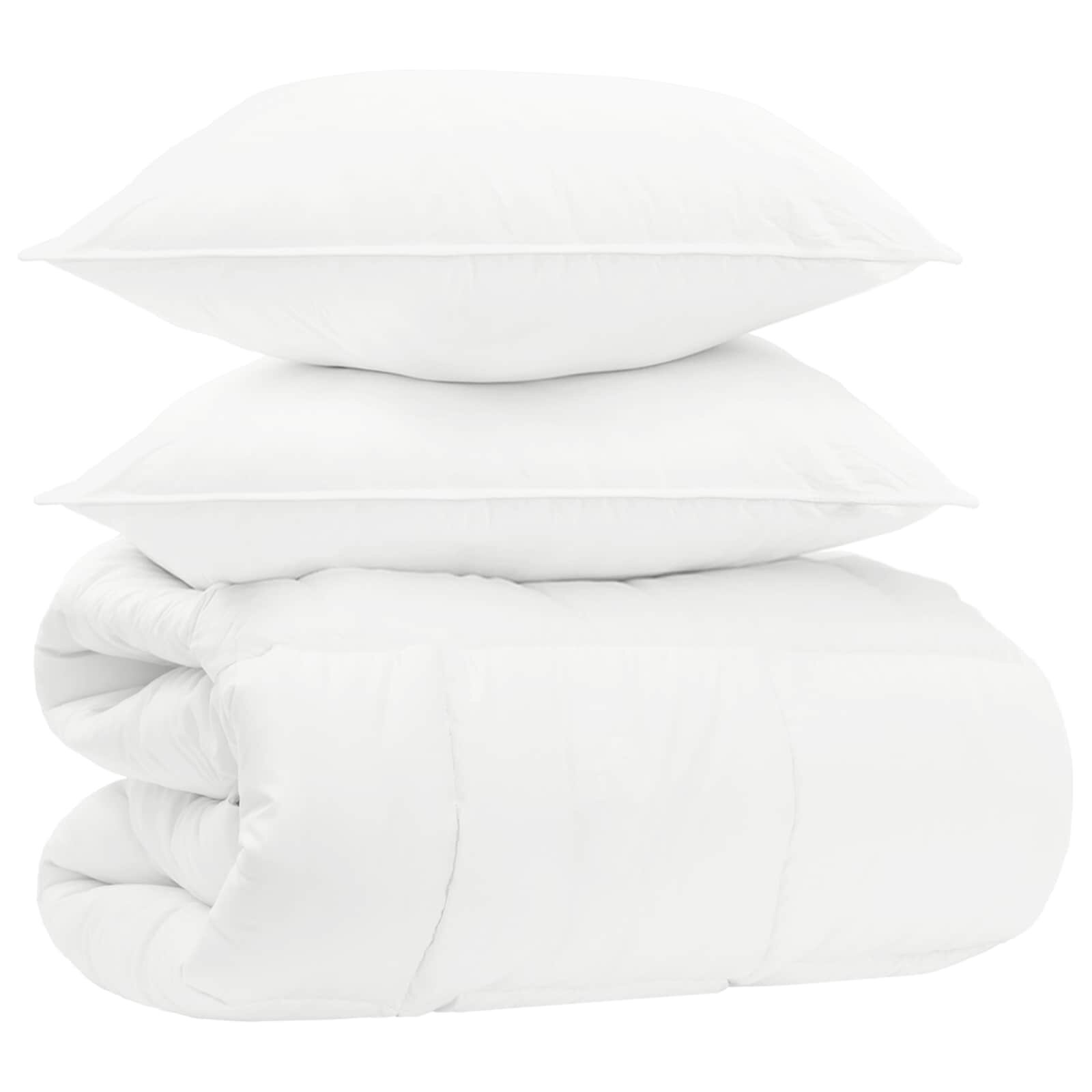 vidaXL Súprava prikrývok 140 x 220 cm Žiadne Bavlna bambus polyester