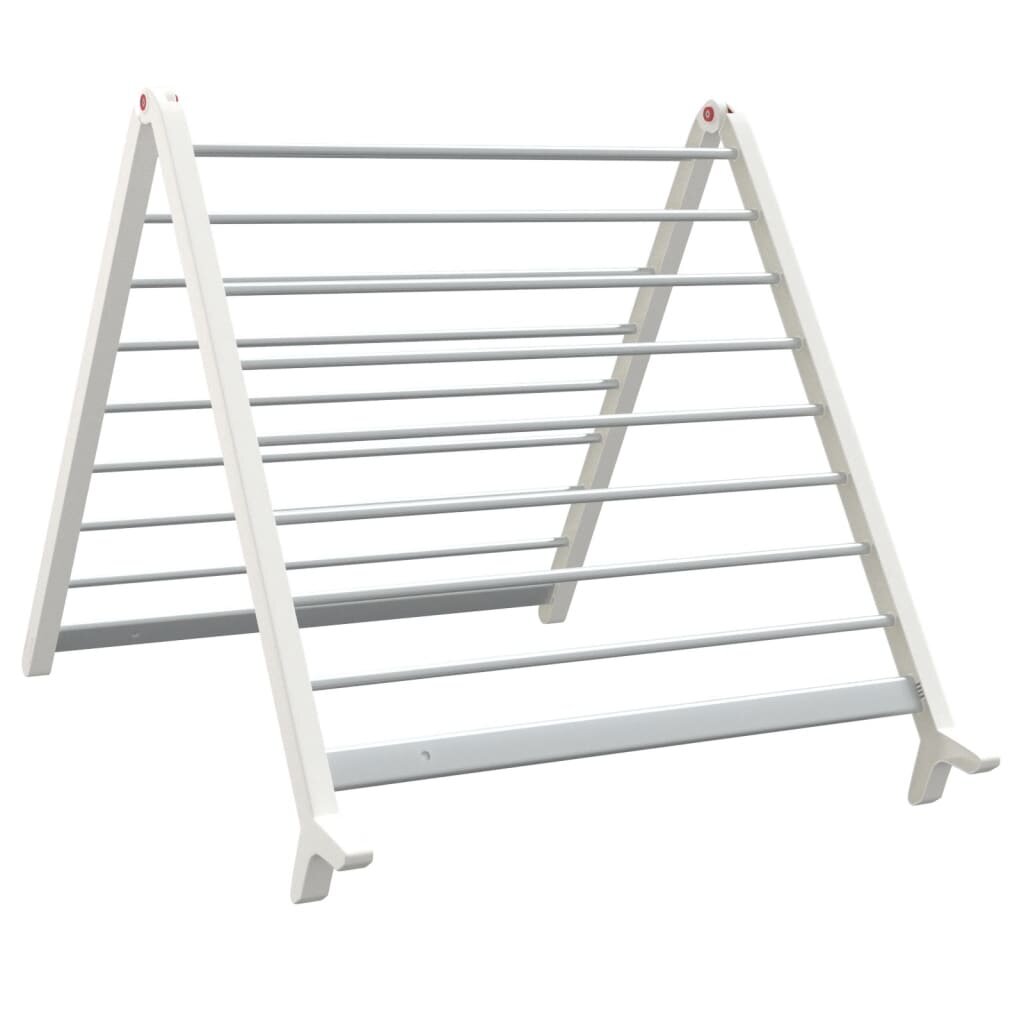 vidaXL Sušiaci stojan na vaňu výsuvný 53-90 cm hliník