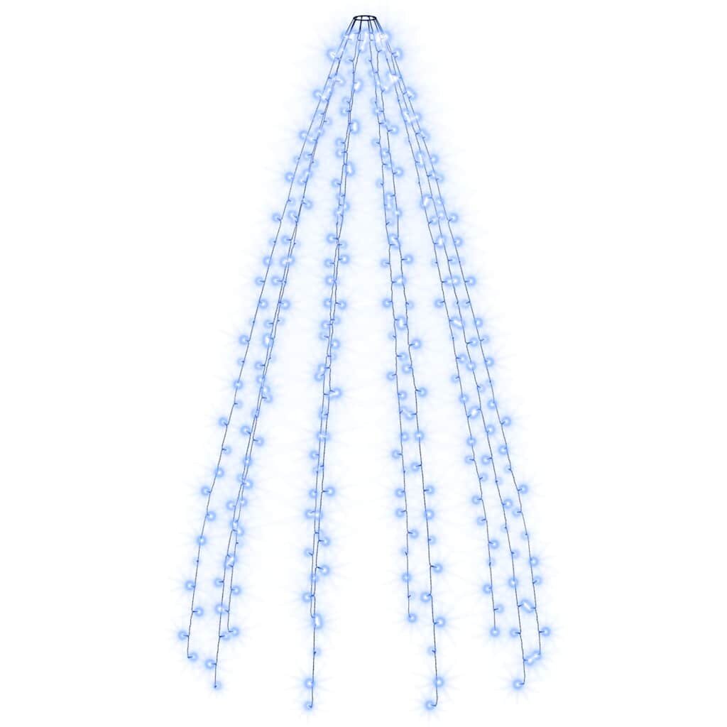 vidaXL Svetelná sieť na vianočný stromček 300 LED modrá 300 cm