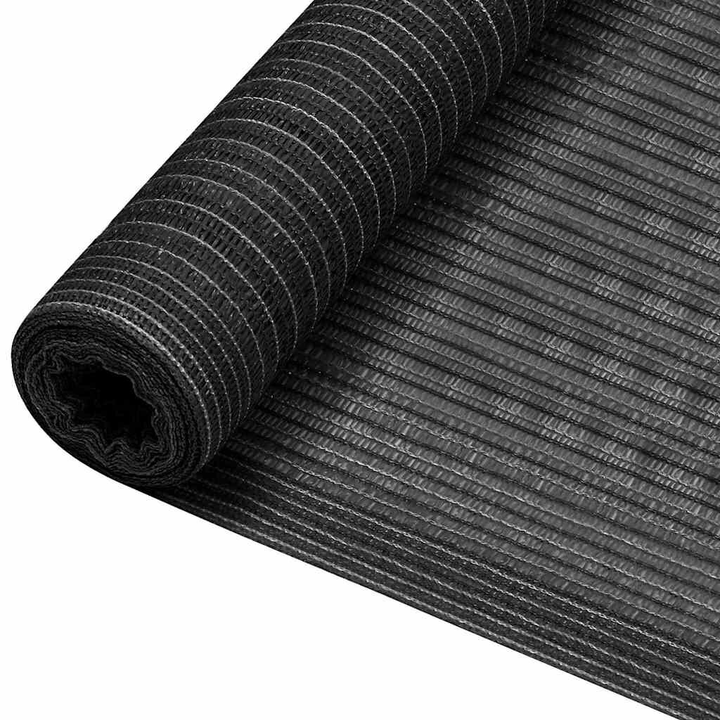 vidaXL Tieniaca sieť antracitová 1x10 m HDPE 195 g/m²