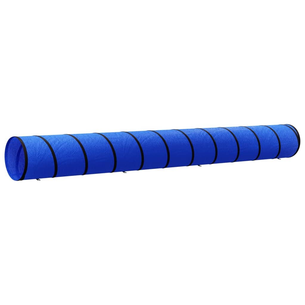 vidaXL Tunel pre psa modrý Ø 55x500 cm polyester