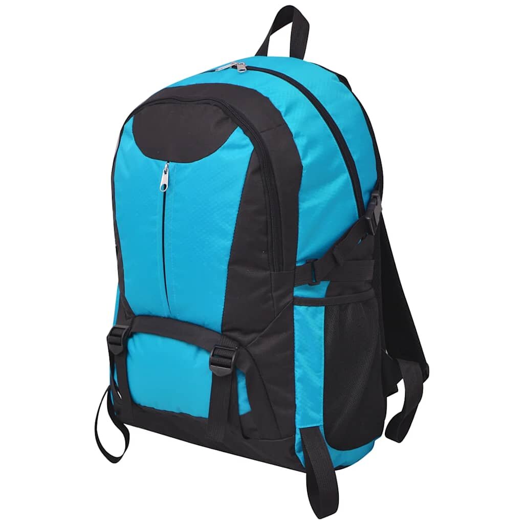 vidaXL Turistický batoh 40 l čierno-modrý