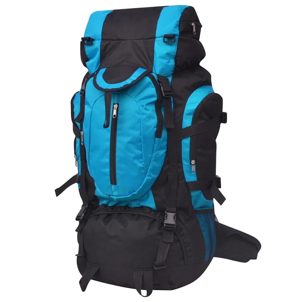 vidaXL Turistický batoh XXL 75 l čierno modrý
