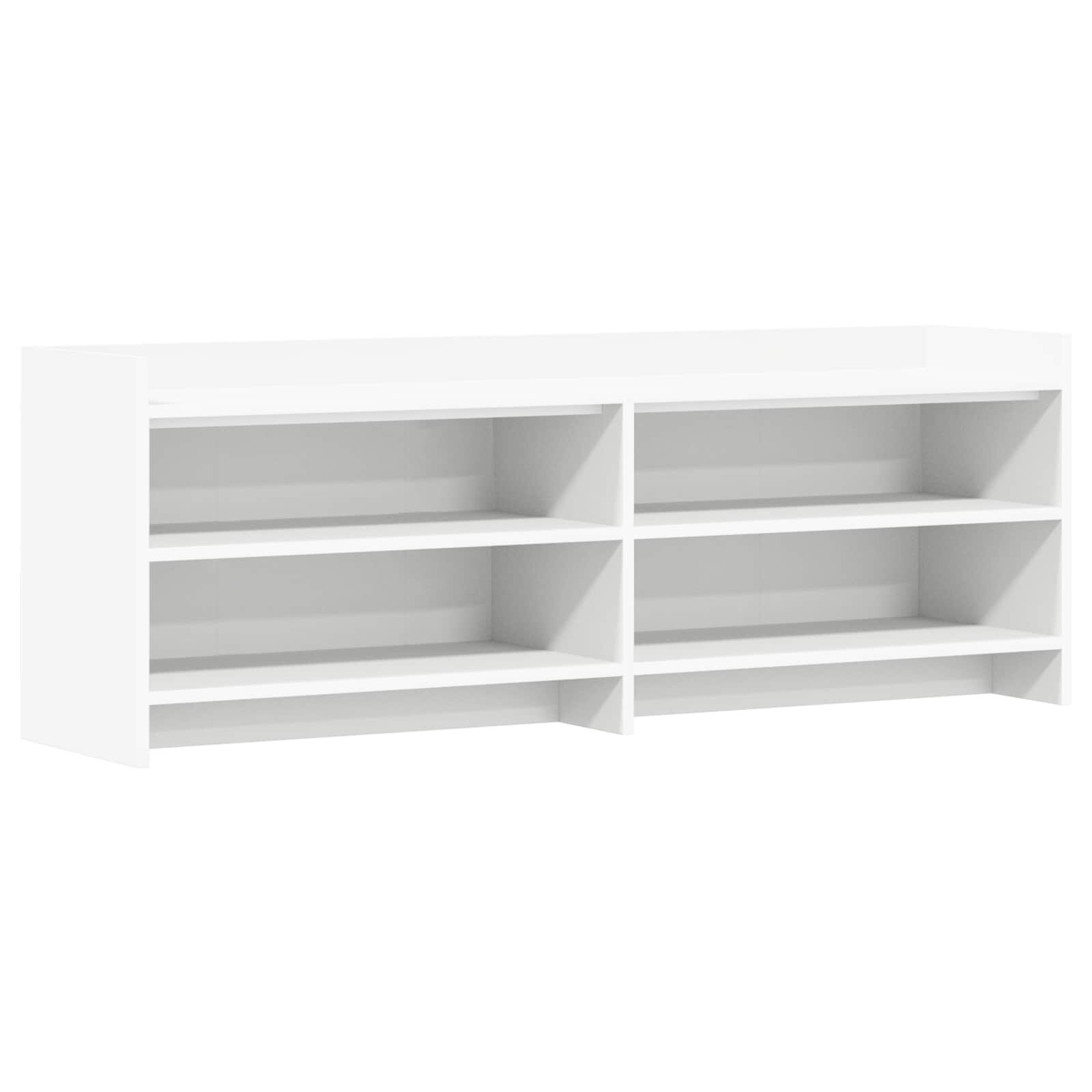 vidaXL TV skrinka 130 x 33 x 47 cm Biela