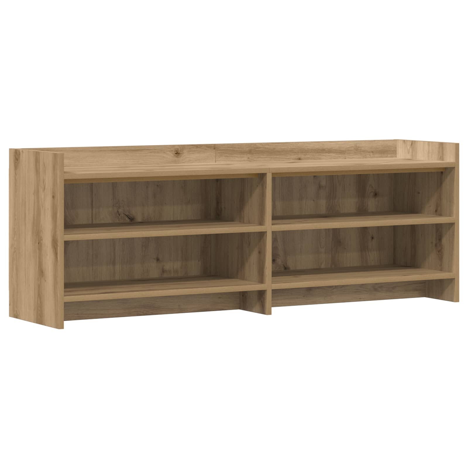 vidaXL TV skrinka 135 x 33 x 47 cm Dub artisan