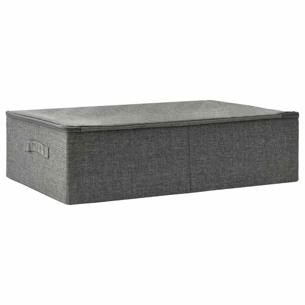vidaXL Úložný box látkový 70x40x18 cm antracitový