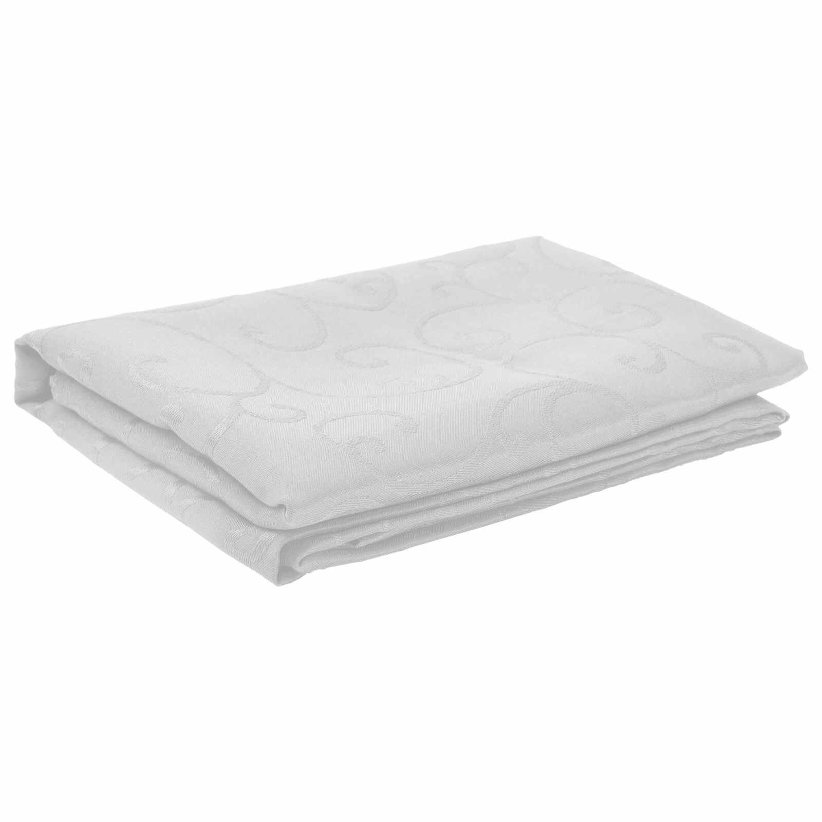 vidaXL Uterák na stôl Biela 90 x 90 cm Štvorcový