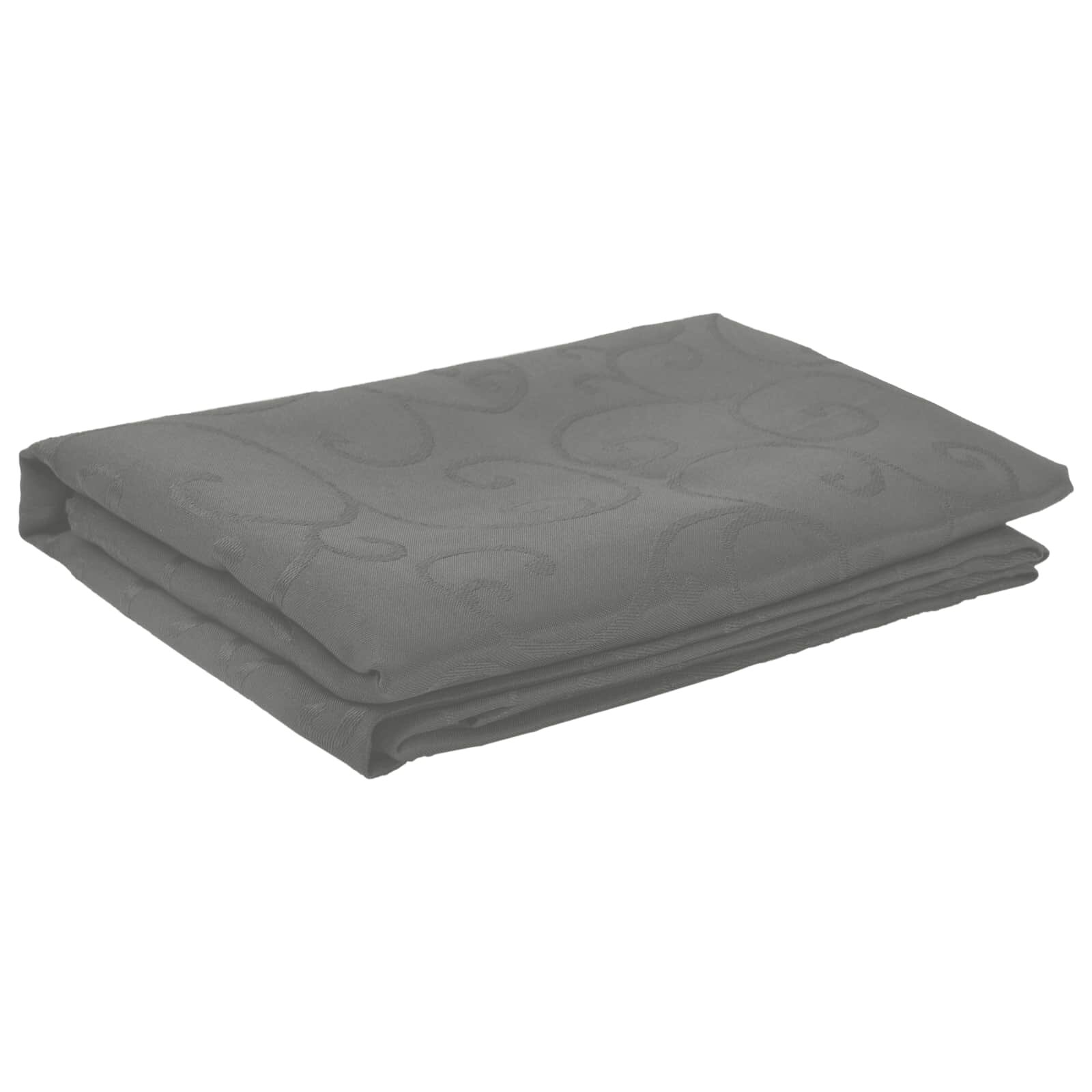 vidaXL Uterák na stôl Svetlosivá 90 x 90 cm Štvorcový