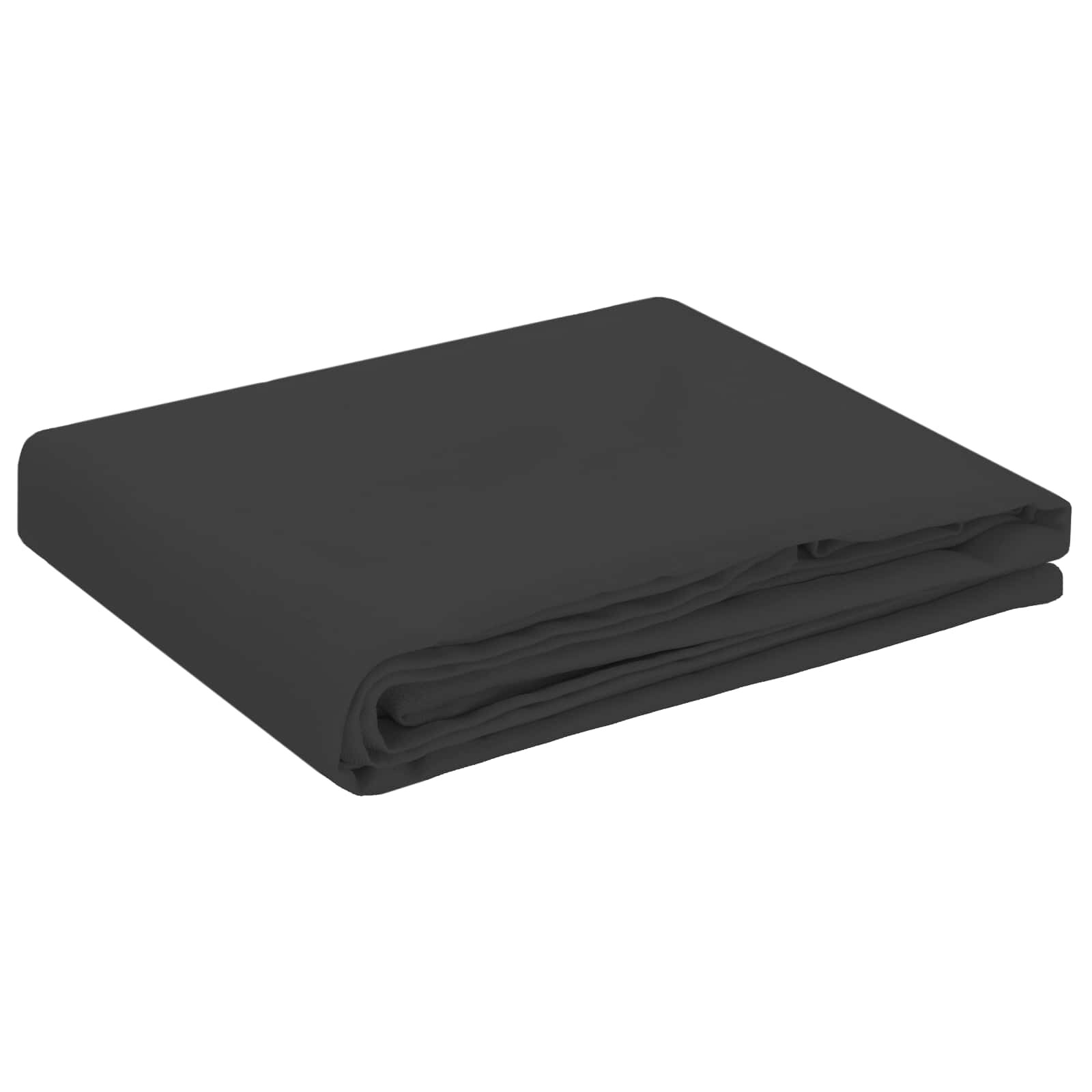 vidaXL Uterák na stôl Tmavosivá 140 x 260 cm Polyester Obdĺžnikový