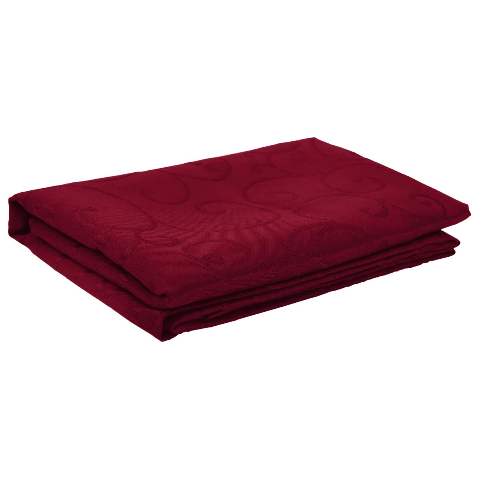vidaXL Uterák na stôl Víno červené 90 x 90 cm Štvorcový